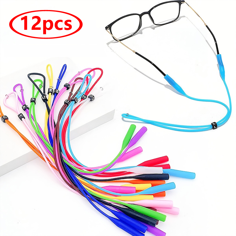 12pcs/24pcs Sports Eyewear Ret - Sunglass Retainer Cord review and price
