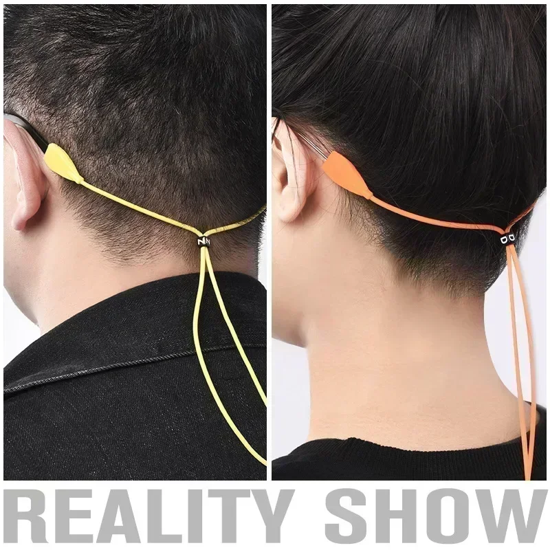 3/1pcs Candy Color Elastic Sil - Sunglass Retainer Cord review and price