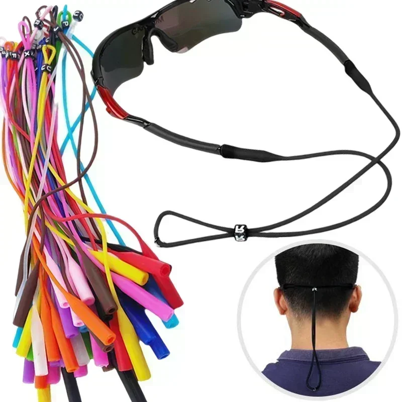 3/1pcs Candy Color Elastic Sil - Sunglass Retainer Cord review and price