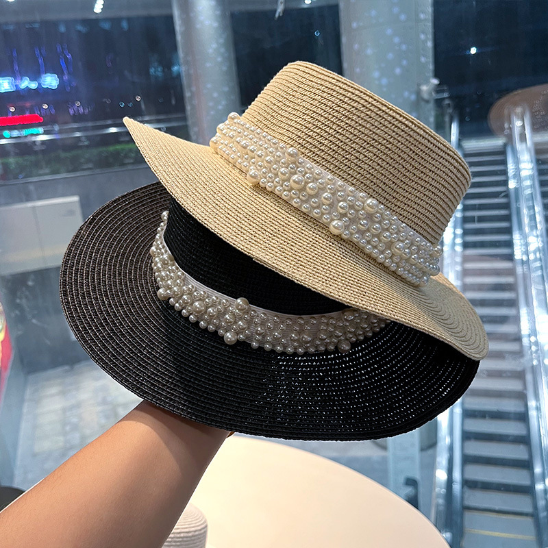 2023 New Flat Top Straw Hat Pe - Bucket Hat Straw review and price