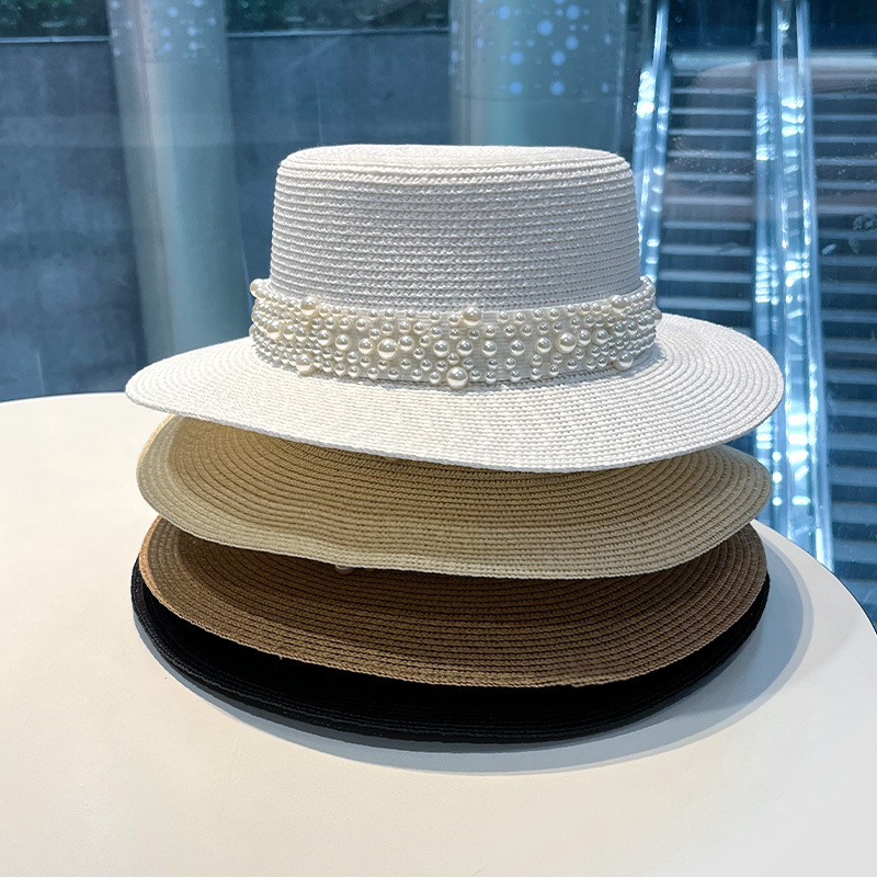 2023 New Flat Top Straw Hat Pe - Bucket Hat Straw review and price