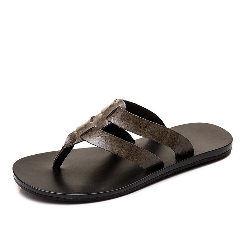 Men's Leather Flip Flops Summe - Flip Flop Leather Men review and price