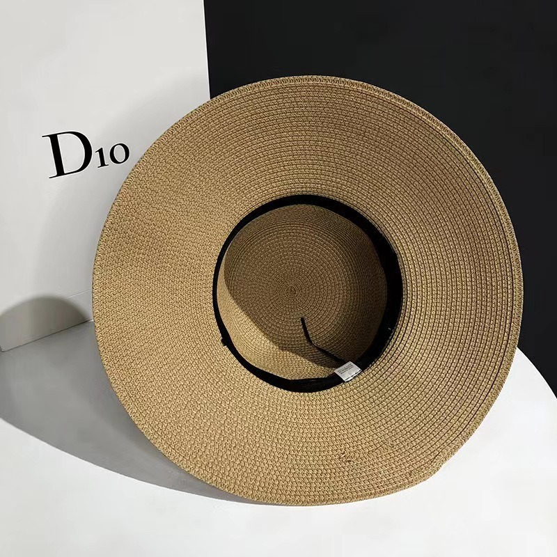 Simple Versatile Women Summer  - Bucket Hat Straw review and price