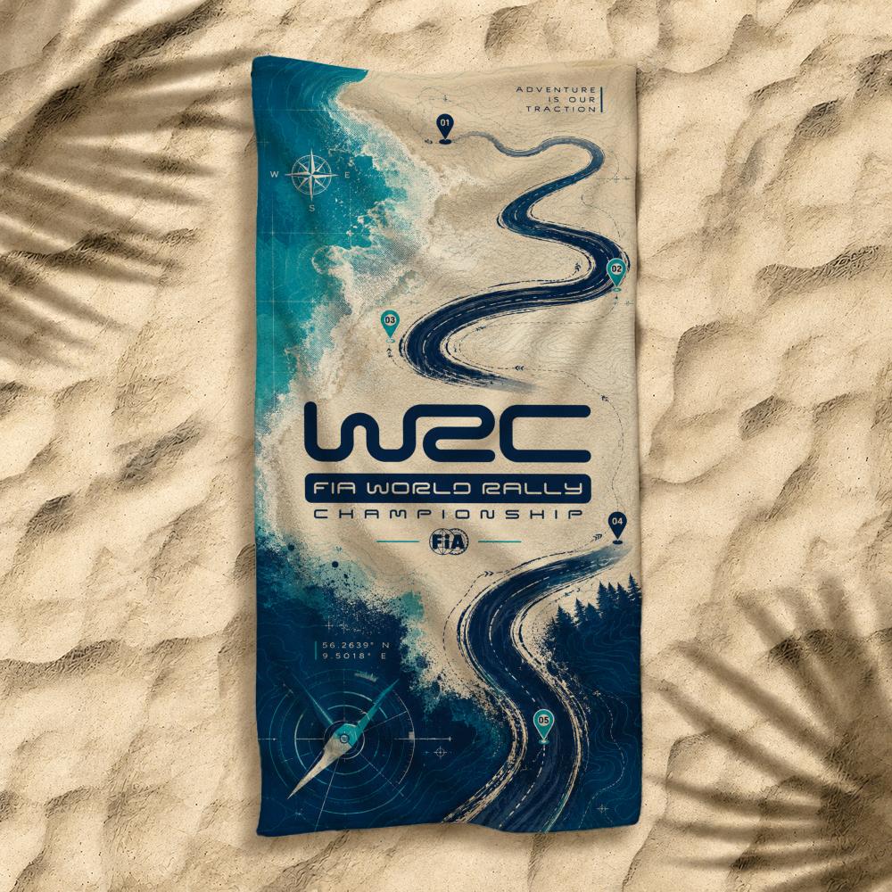 F-FIA World Rally Championship - Beach Towel Large review and price
