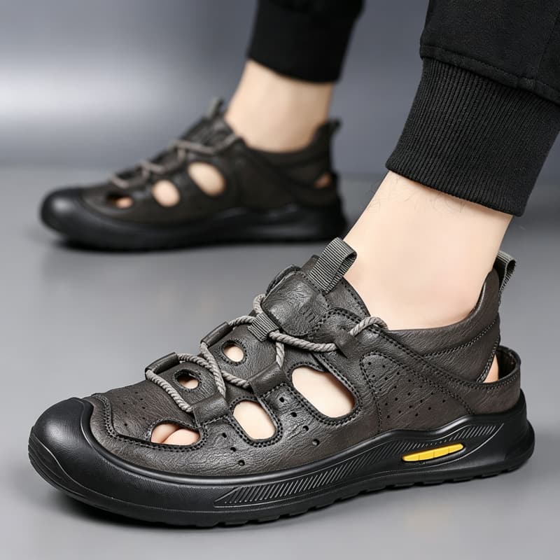 All Match Comfortable Round He - Casual Sandal Leather review and price
