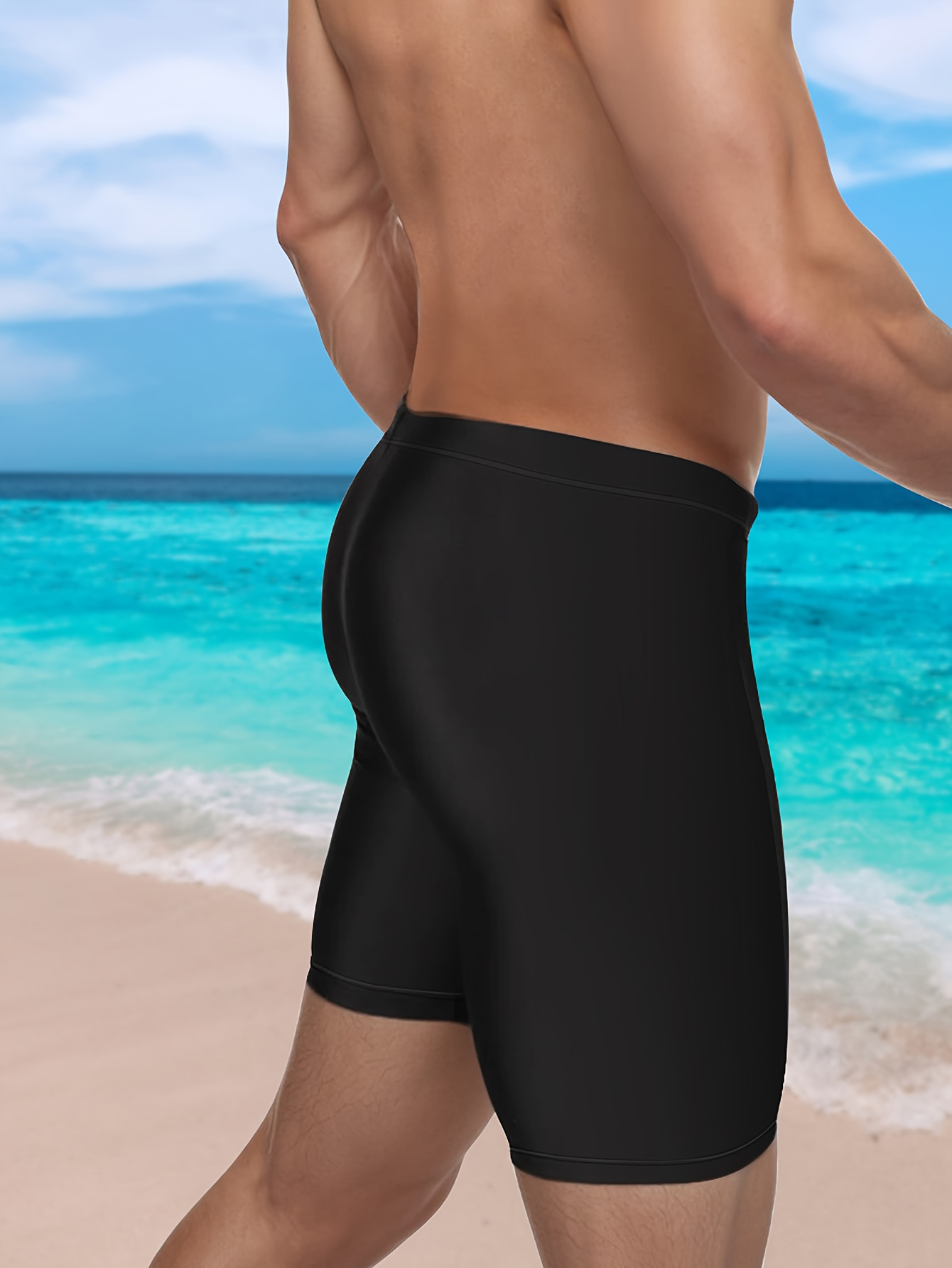 Casual Tight Printed Swim Trun - Swim Trunk Quick Dry review and price