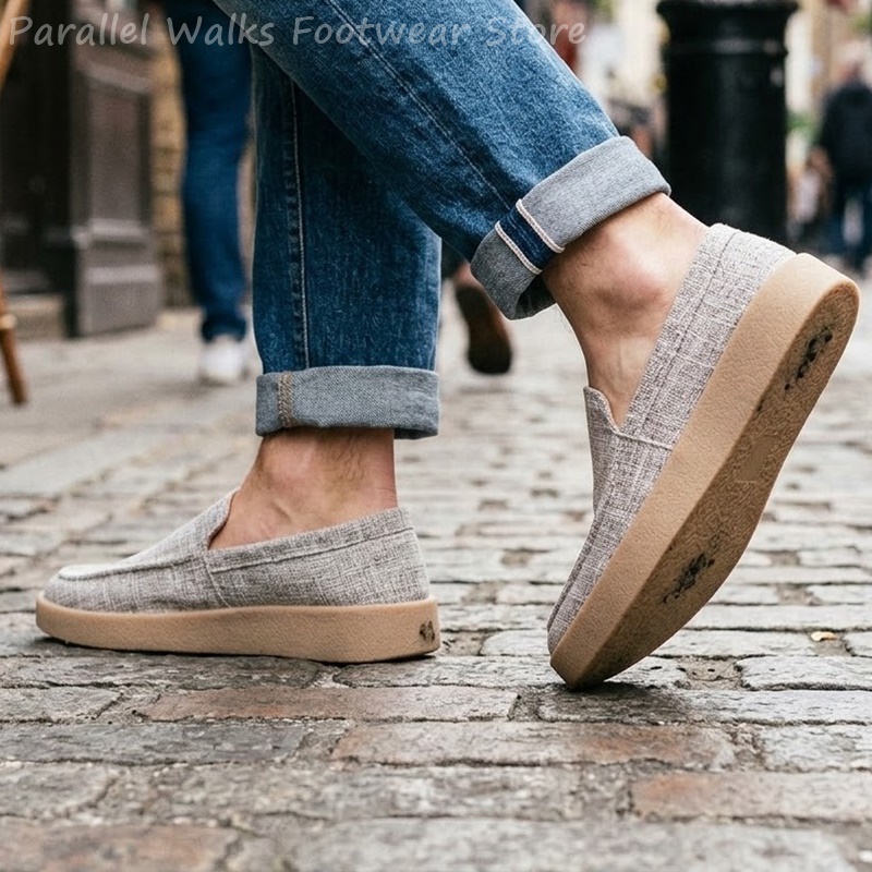 Men's Canvas Slip On Loafers B - Espadrille Slip On review and price