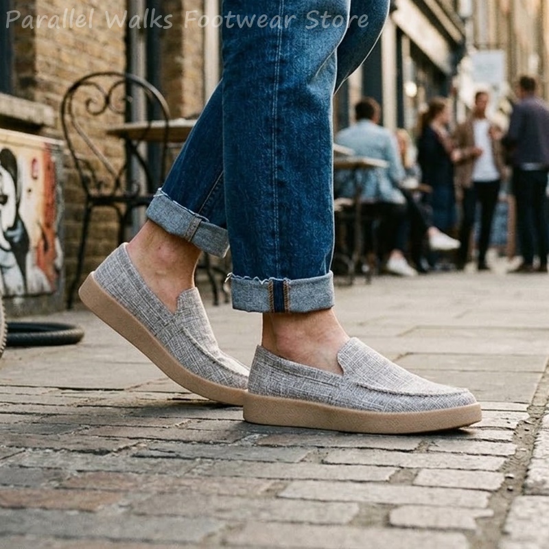 Men's Canvas Slip On Loafers B - Espadrille Slip On review and price