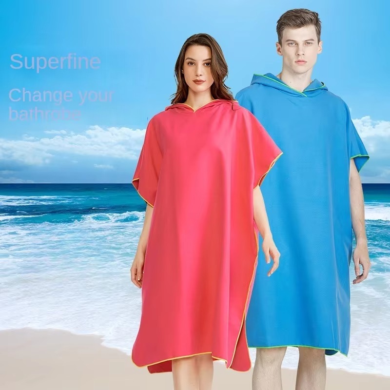 Microfiber Hooded Swim Robe We - Beach Towel Large review and price