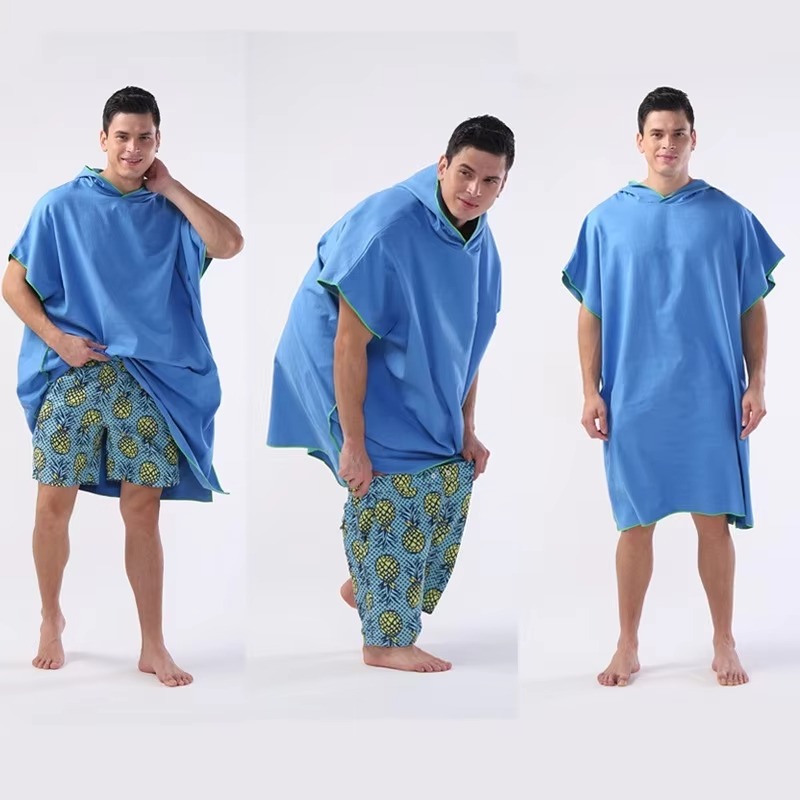 Microfiber Hooded Swim Robe We - Beach Towel Large review and price
