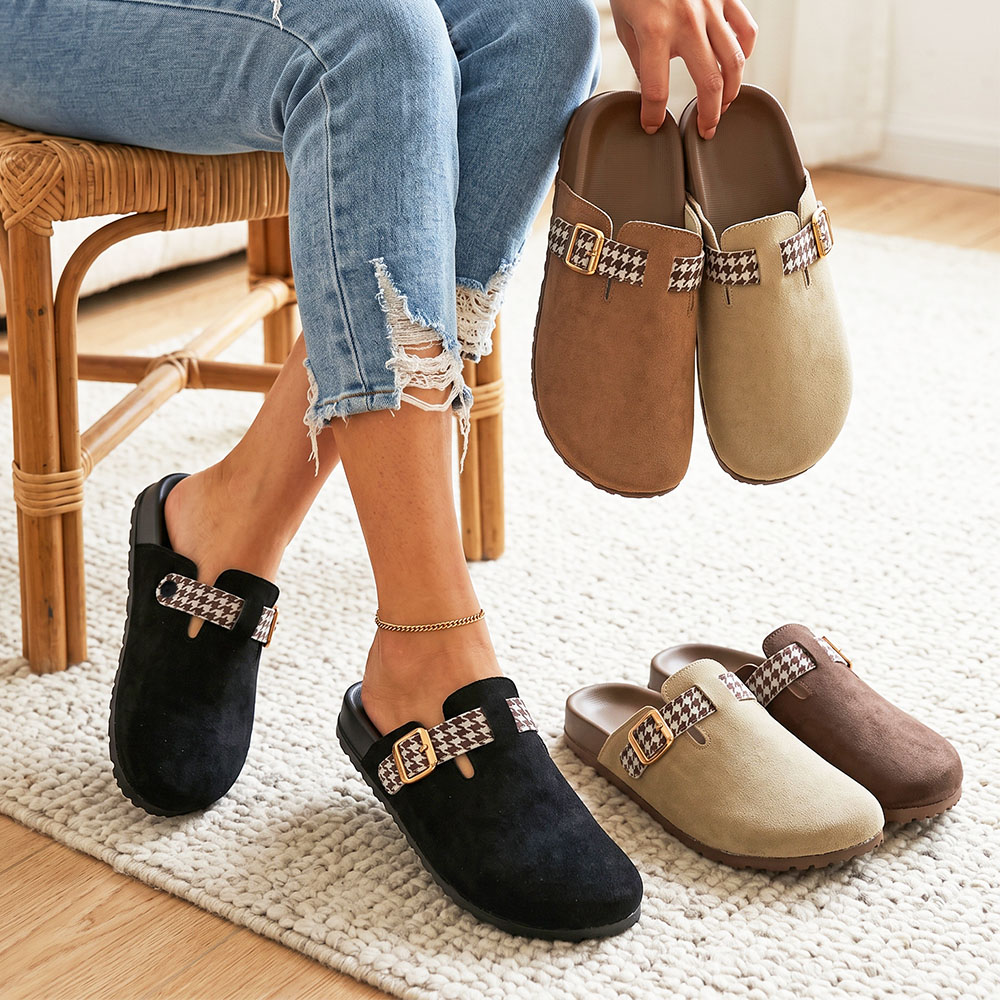 Women's Closed‑Toe Mules Slipp - Espadrille Slip On review and price