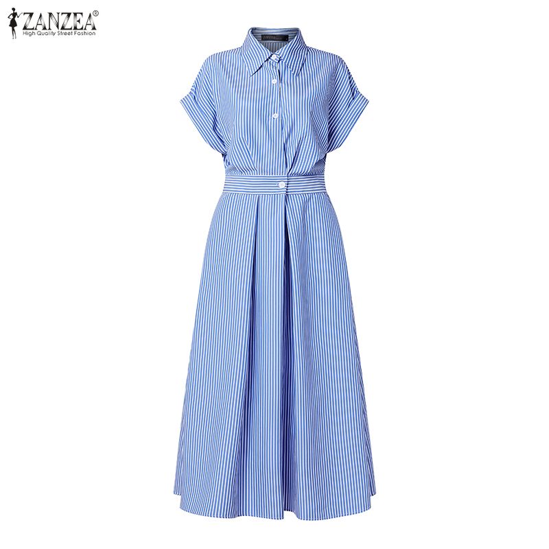 ZANZEA Stylish Lapel Neck Shor - Shirt Camp Collar review and price